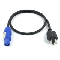3x1.5mm² US Plug Power Extension Cord  for Stage Light LED Beam Par Can Moving Head 4