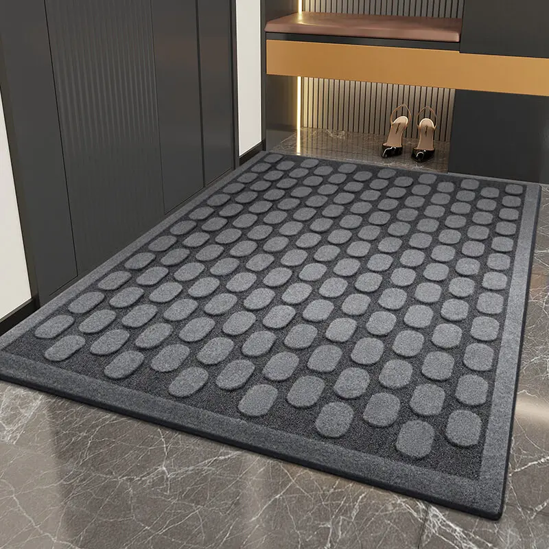 

Durable Door Mat Non Slip Entrance Mat Outdoor Indoor Welcome Mat Heavy Duty Floor Mat Absorbent Entry Rug Easy Clean Carpet