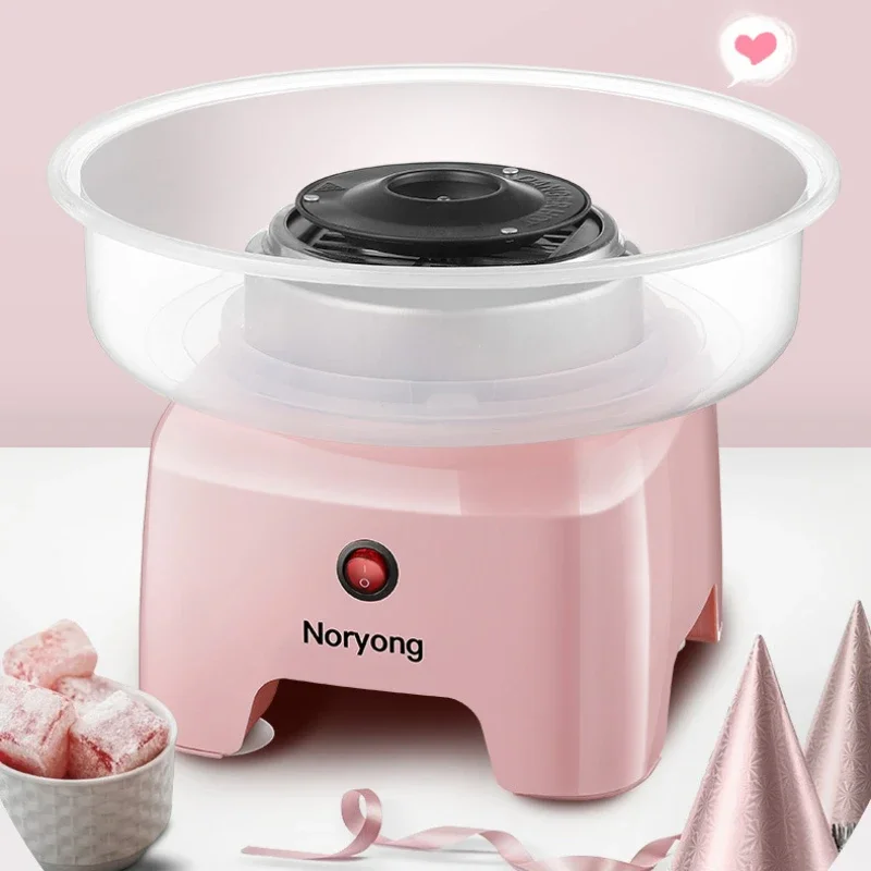 Cotton candy machine 1PC children home automatic handmade birthday party gift mini coloured sugar portable 2