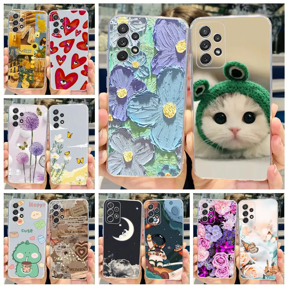 Per Samsung Galaxy A52 A52S 5G Custodia Custodia Verniciata Di Lusso Custodia Morbida In Silicone Per Samsung A52 A52S A525F A526B A528B Paraurti