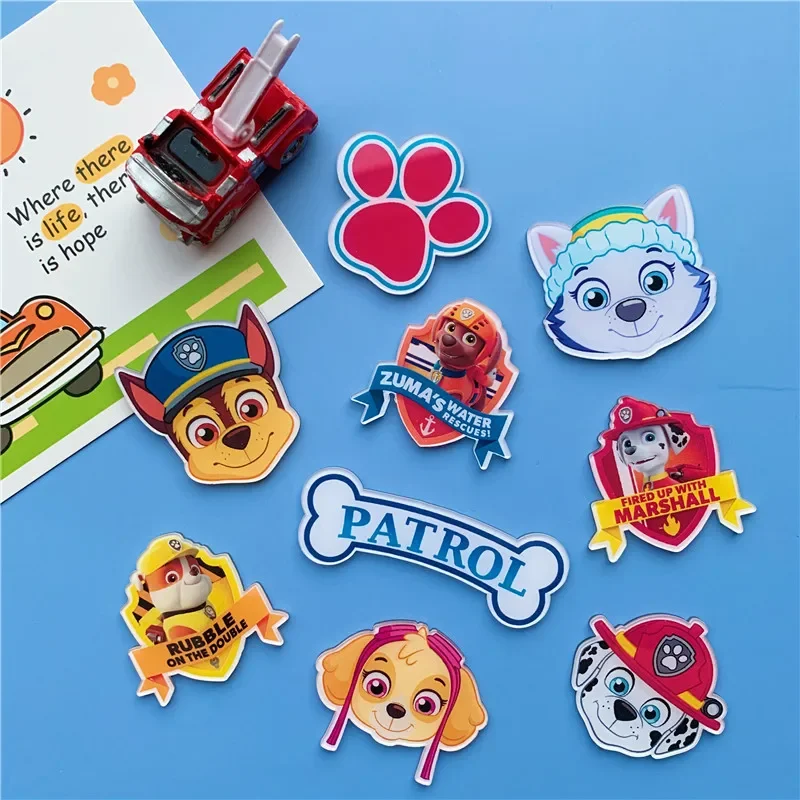 

Paw Patrol Dog Kids Brooch Dog Patrol Pin Cartoon Reward Medal Kids Toy Clothes Decoration Jewelry Acrylic Badge Birthday Gift