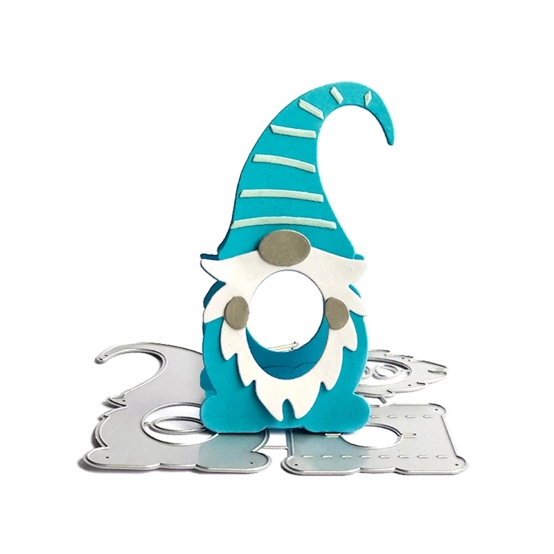 그놈 금속 절단 다이 DIY 공예 탄소강 엠보싱 템플릿 스텐실 스크랩북 카드 다이 컷 금형 공예