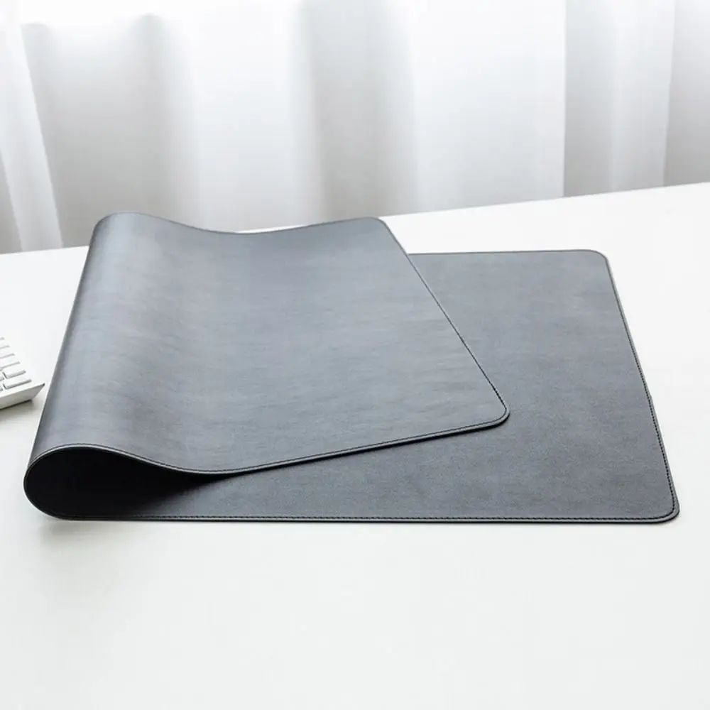 

PU Leather Gaming Mouse Pad Computer Mouse Pad Keyboard Pad Student Stationery Desk Mat Table Mat Table Cloth PC Desk Mat