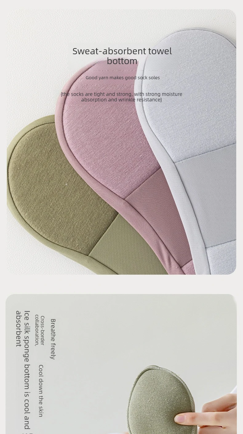 5er-Set rutschfeste unsichtbare Damen-Bootssocken mit Silikonabsatz, ultra-niedrig geschnittene versteckte Socken für Flats, Loafer, Sneaker, für den ganztägigen Gebrauch. – Detail 6