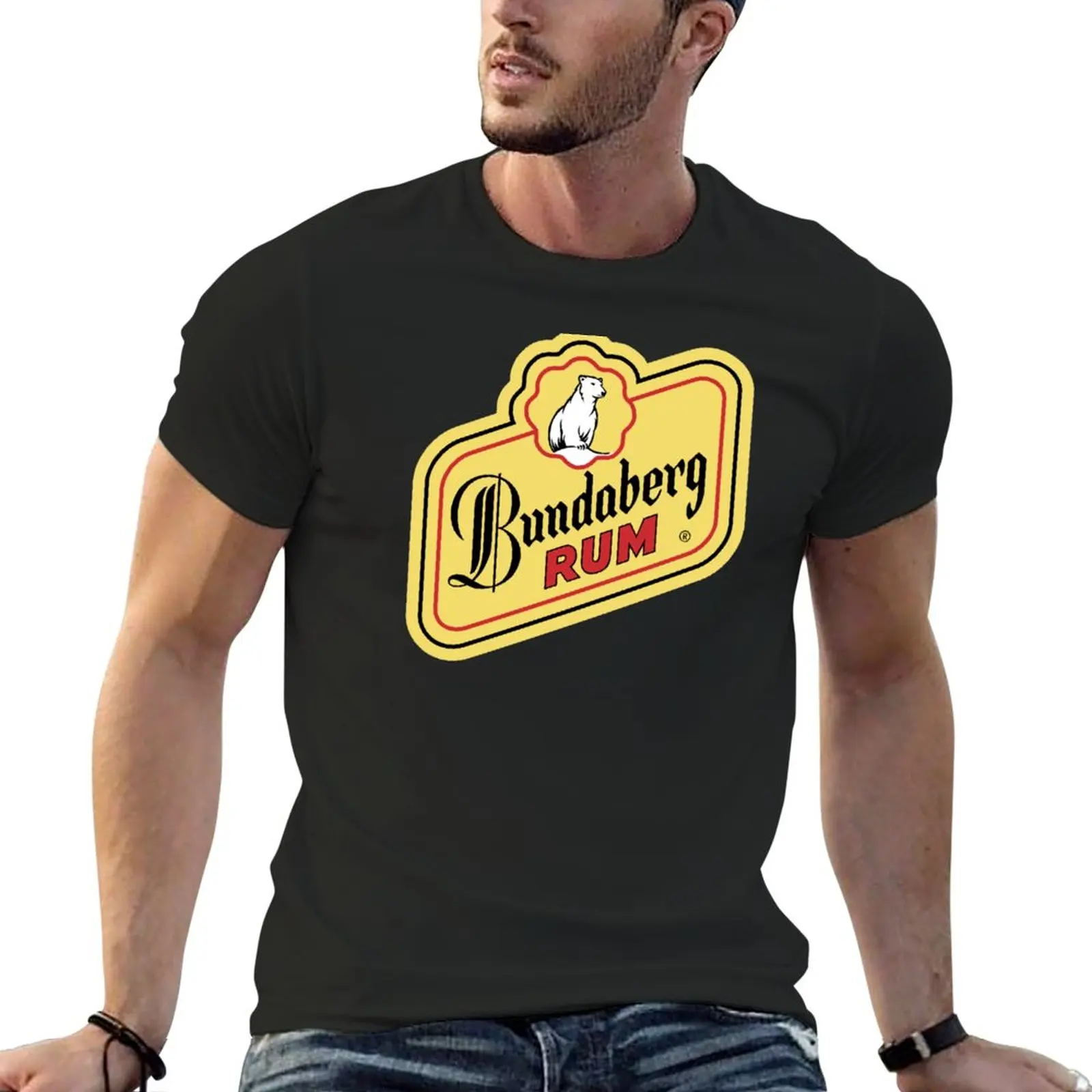 

Official Merchandise ofbundaberg rum logo T-Shirt quick-drying t-shirt Short sleeve tee mens champion t shirts