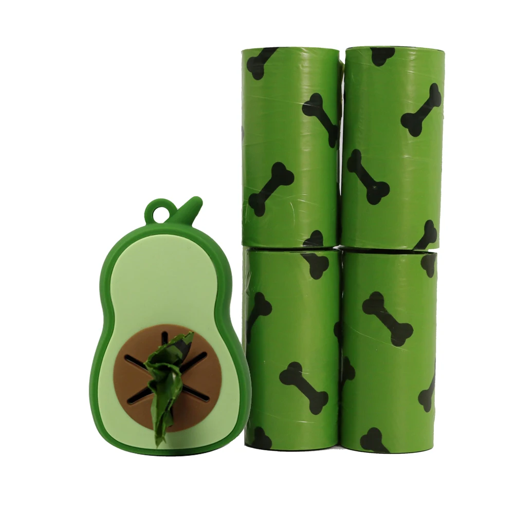 Dog Poop Bag Dog Poop Bag Dispenser Pet Cleaning Products Biodegradable Eco Friendly Compostable Dog Poop Bag Pet Shit Bag Clip Silicone Poop Holder Dispenser