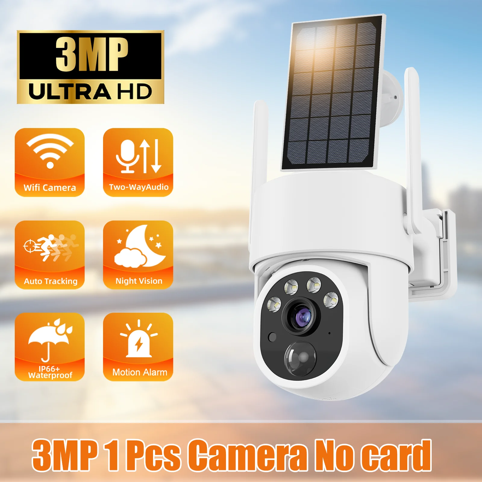 3MP 1PCS NO SD Card
