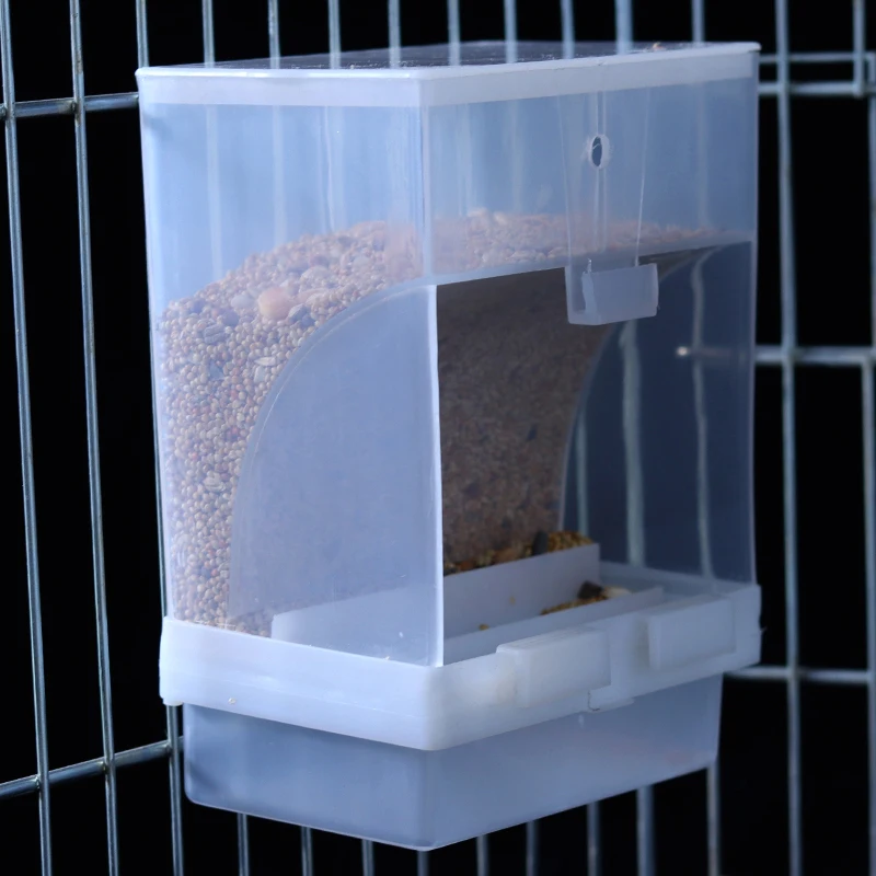Strapazierfähiger Futterspender aus Kunststoff – Anti-Scatter-Samenfänger, No-Mess-Vogelfutterspender für Papageien ieniaYYY33 Parque – Detail 3
