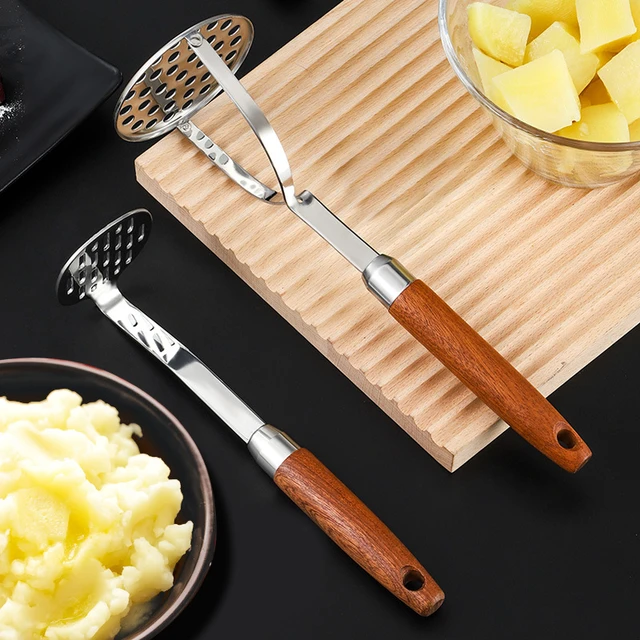 Hand Potato Masher Useful Soft Grip Potato Press Crusher PP Manual Potato  Masher - AliExpress