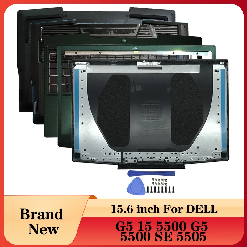 Nuovo Laptop Per Dell Gaming G5 15 5500 G5 5500 Se 5505 Custodia Per Computer 0Fycy8 Cover Posteriore Lcd/Cornice Frontale/Poggiapolsi/Custodia Inferi