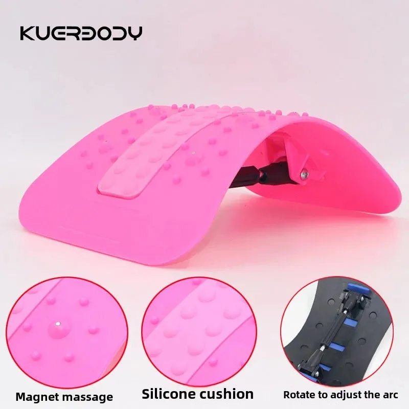 Lumbar Spine Corrector Massager Cross-Border Arc Back Massage Lumbar Stretching Device Sport And Entertainment Abdominal Wheel