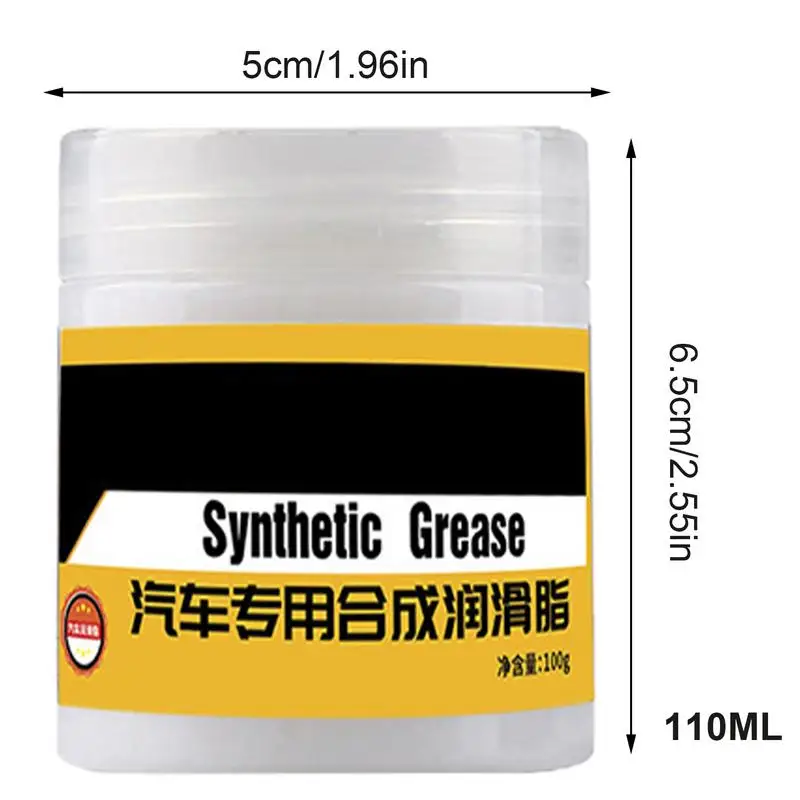 Car Door Grease Multi-purpose All-Weather Lubricating Compound 110ML Mechanical Maintenance Gear Oil Synthetic Grease Hinge car lubricant grease lubricant