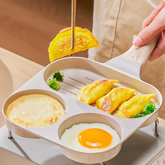 Griddle Pan - Ceramic Wok Frying Pot Pans Breakfast Maker Thickened Omelet  Pan Non - Aliexpress