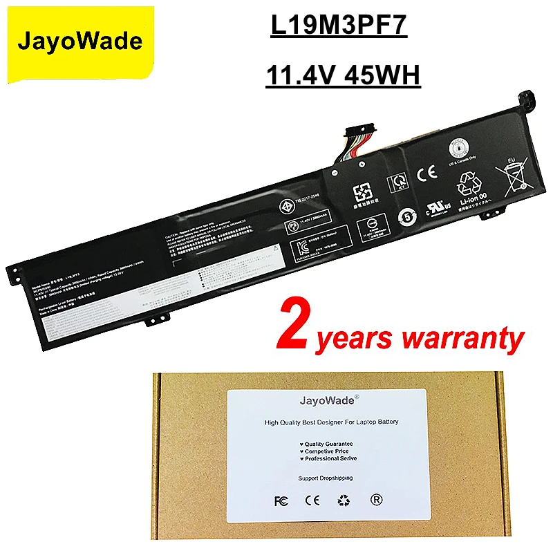 Jayowade Nuova Batteria Per Laptop Muslimexmuslimah Per Notebook Lenovo Ideapad Creator 5-15Imh05 Gaming 3-15Arh05 Series