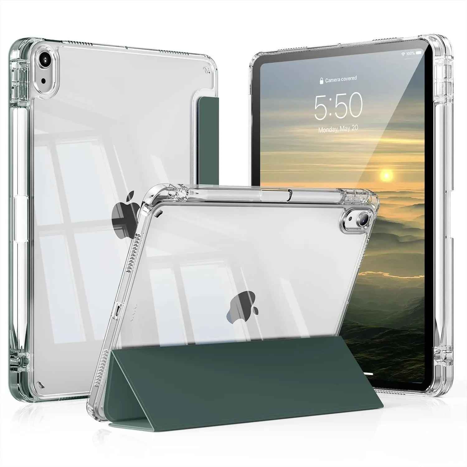 Sleek Protective Tablet Cover with Pencil Holder