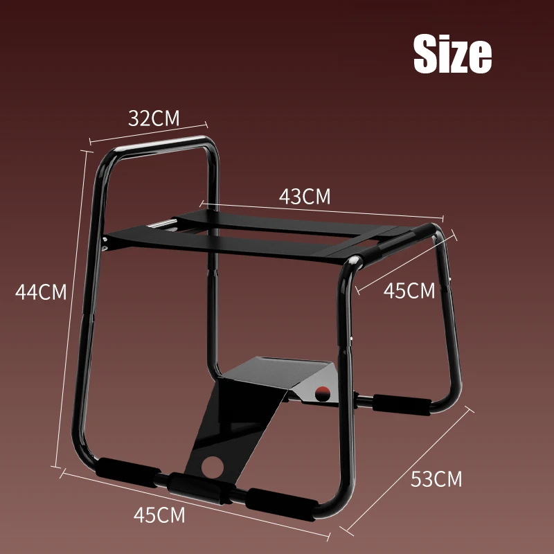 Sex Chair Sex Position Enhancer Assistance Chair with Handles and Base Sex Furniture For Couple Sex Games Tool Position Chair