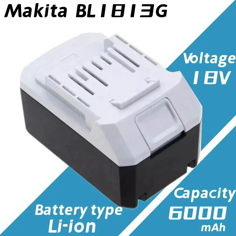 

18V 6000mAh BL Battery for BL1811G BL1815G BL1820G Series Replacement for Drill Bit HP457D Impact Driver DF457D