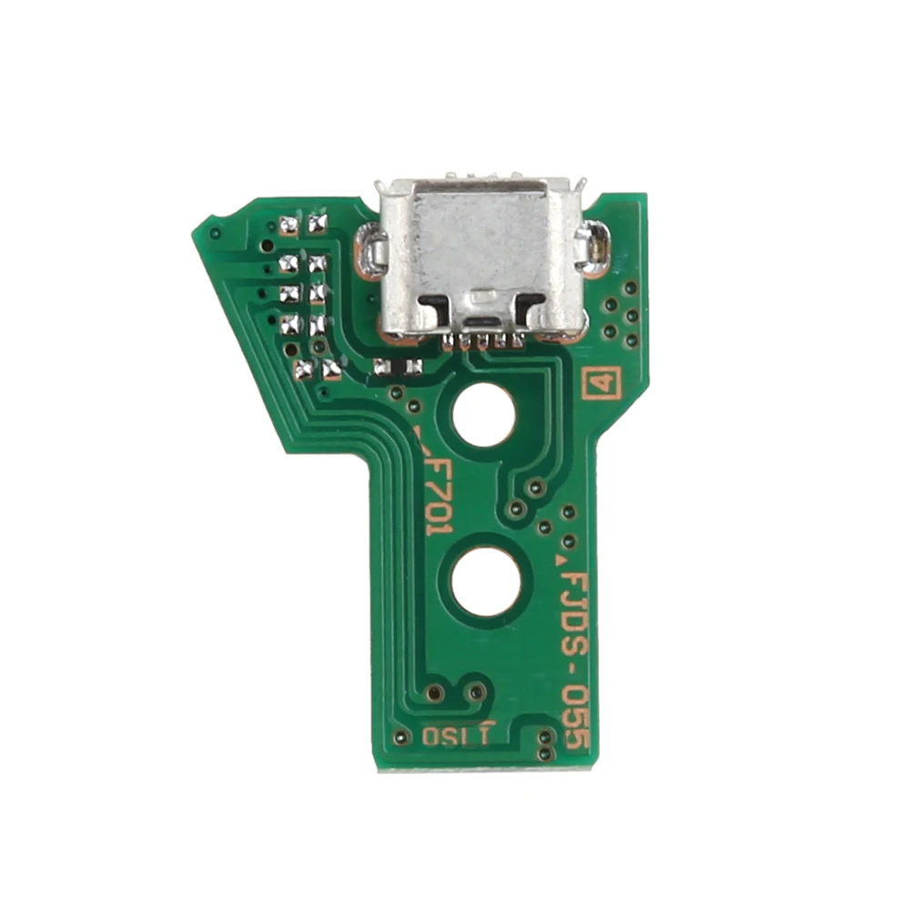 JDS-055 교체 충전 포트 어셈블리 수리 부품, USB 어댑터 충전기 소켓 보드 커넥터 모듈, PS4 컨트롤러용