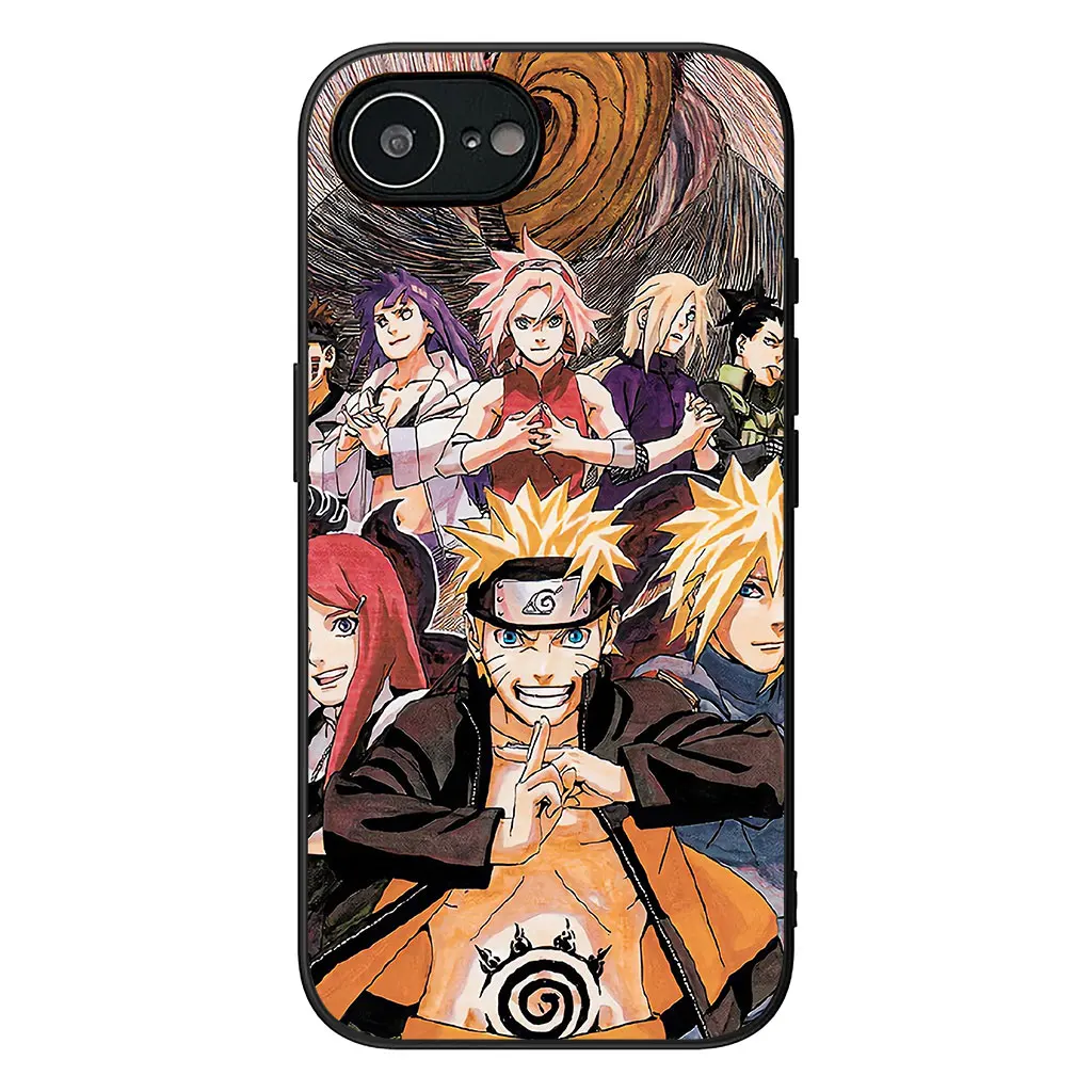 Naruto Character Design Phone Case Cover