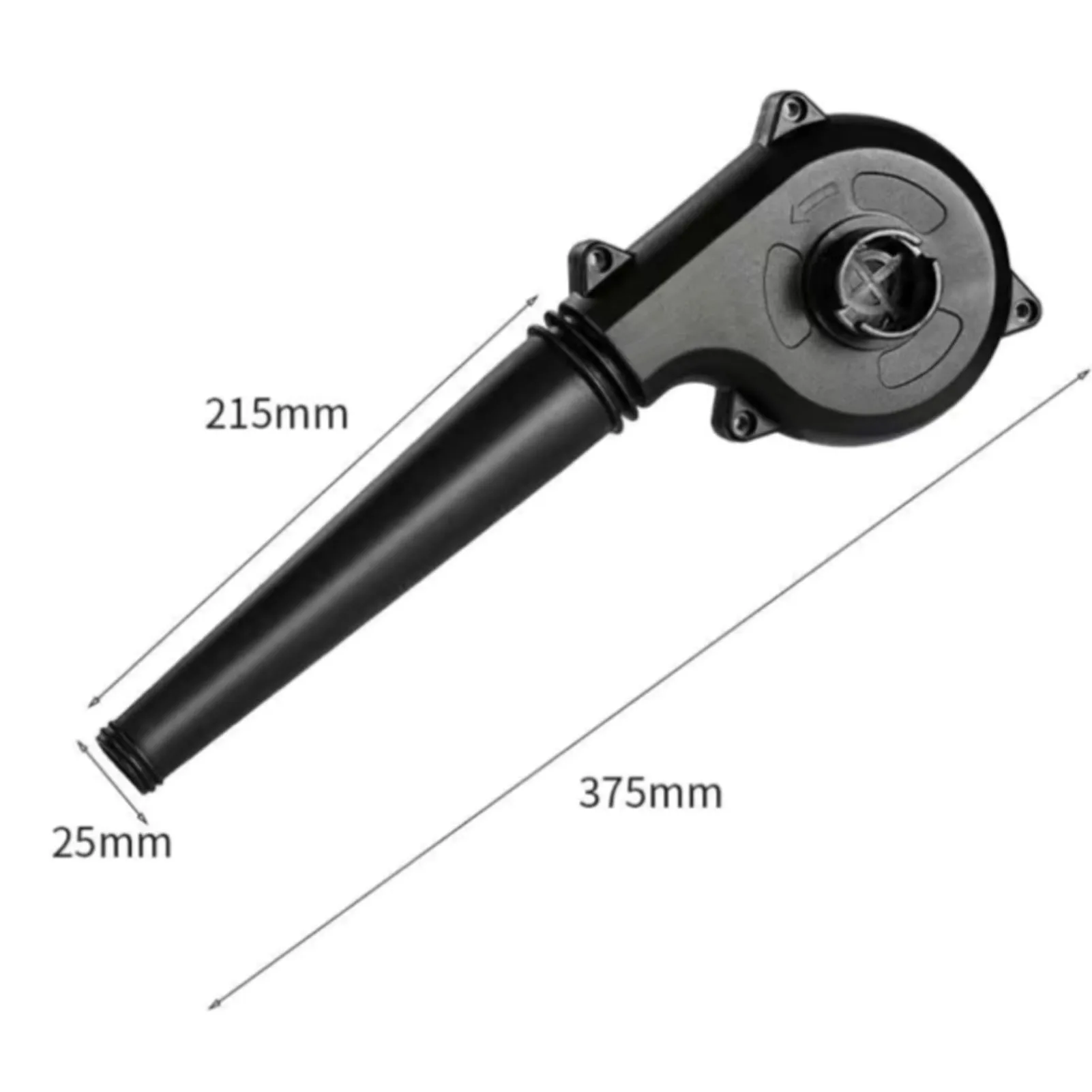 Angle Grinder Conversion Blower Compact Metal and ABS Handheld Electric Blower for Industry and Home Handheld Electric Blower