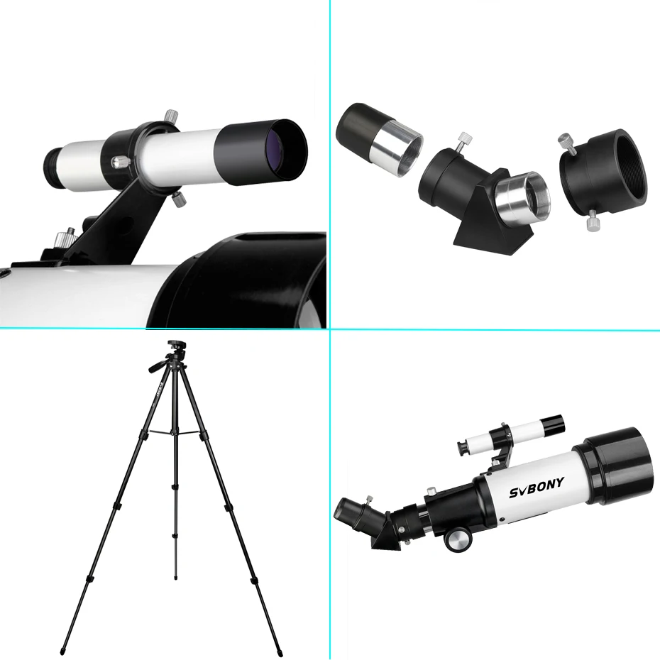 Svbony-Télescope d'astronomie SV501P pour débutants, adultes et enfants, télescope professionnel de 400mm pour l'observation débaret céleste