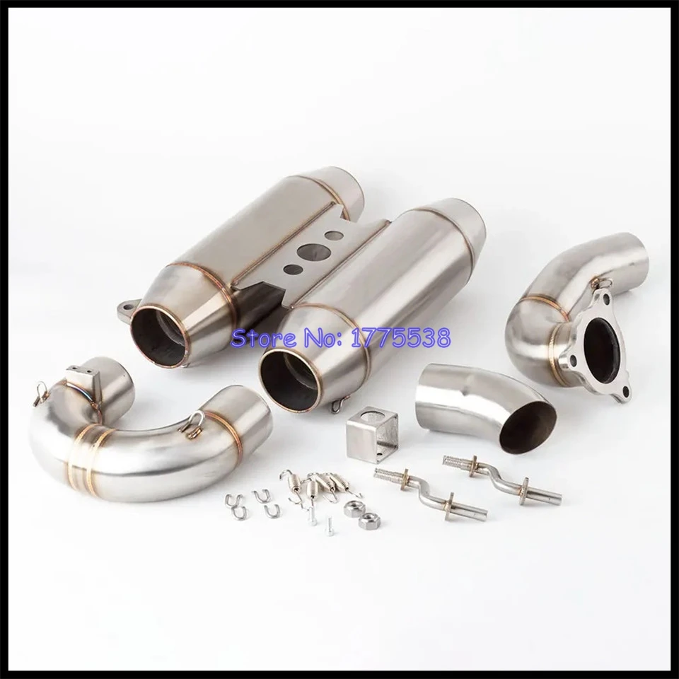 For Polaris Motorcycle UTV Exhaust Middle Link Pipe for Polaris RZR XP/XP4 Turbo RZR Turbo S/S4 2016-2021 RZR Turbo Models - Image 5
