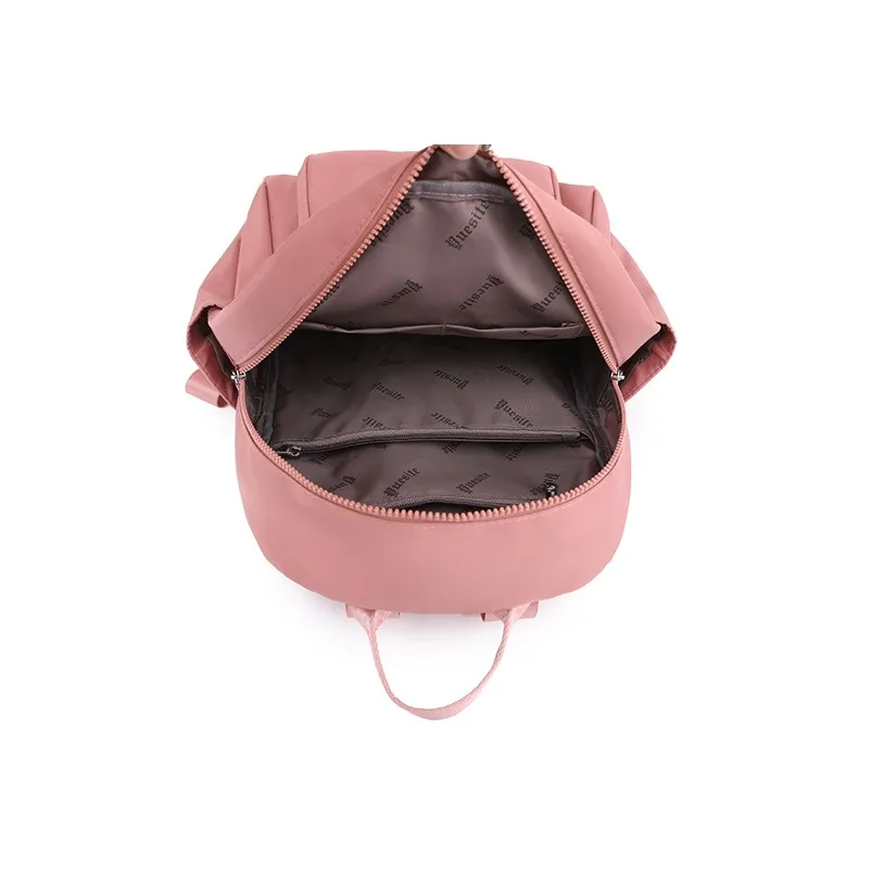 Women's Nylon Backpack Fashion Trend Travel Rucksack Large Capacity Schoolbag Handbag Lady Simplicity Leisure Both Shoulder Bags