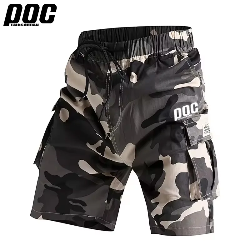LairschDan POC Shorts Summer Men Waterproof Tactical Short Trousers Motorcycle Mountain Bike Clothing MTB Pants Pantalon Vtt Hom
