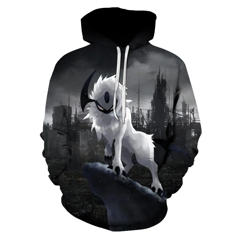 

2023 Hooded Sweater Jacket For Men And Women, New Hoodie With 3d Printing Feroce Wolf head, Children's Fashion, Hip Hop, Casual