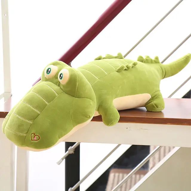 110CM Crocodile Plush Doll Stuffed Plush Toys Large Pendant Kids Gift Soft Stuff Animals Kawaii Pillow Soft Cushion Home Decor