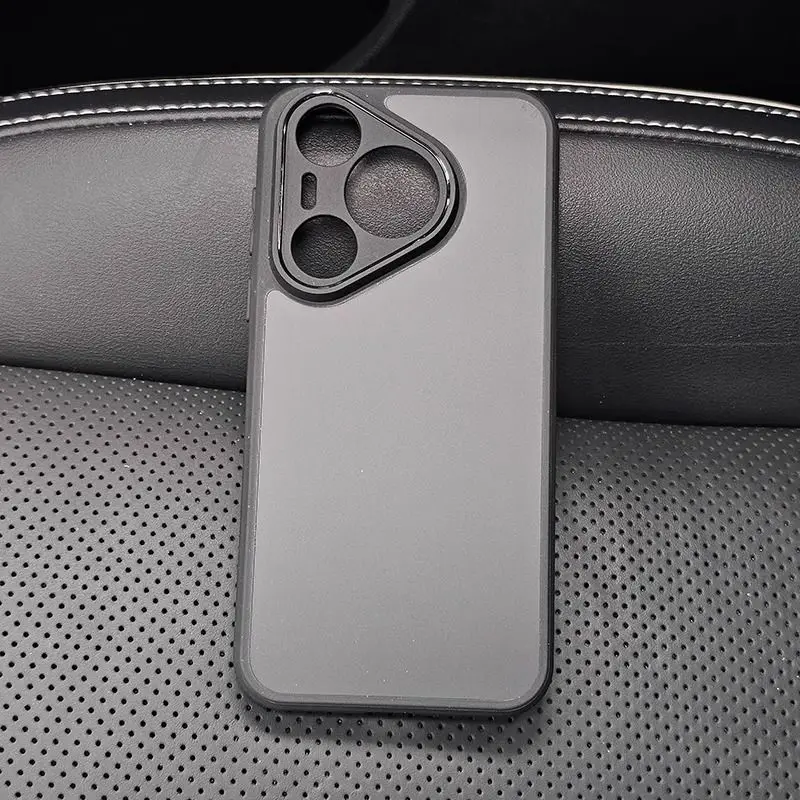 Luxury Armor Acrylic Transparent Magnetic Back Cover with Magsafe