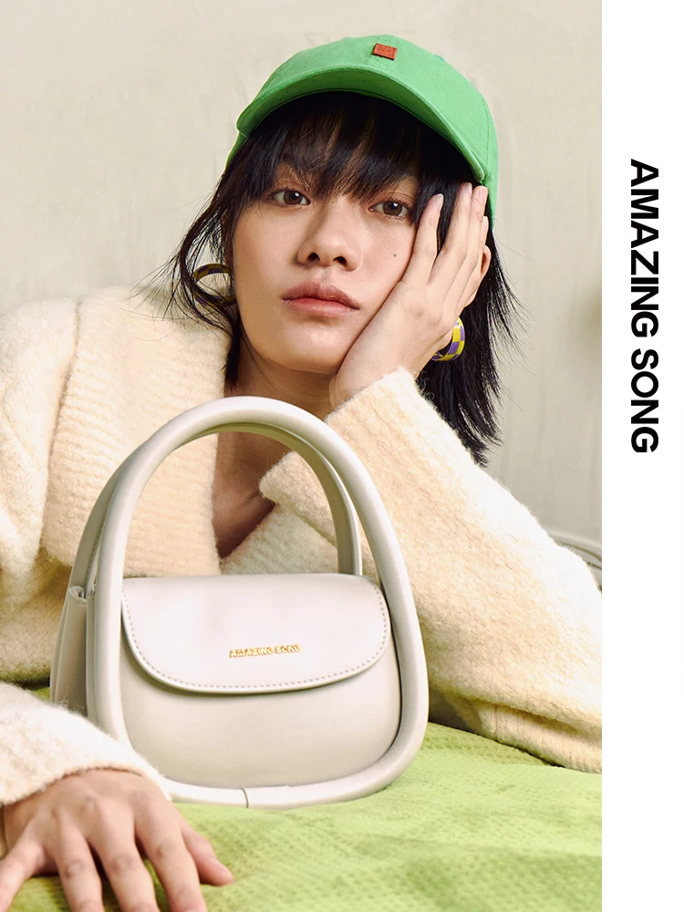 Leather Lipstick Bag Cute Handbags 2021 New Handbags 2021 Leather Handbags Tophandle