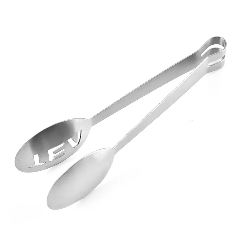 Tea Bag Clip Stainless Steel Thickened Lemon Tweezer Ice Sugar Barbecue Clip Home Kitchen Gadget Teaware Accessories Sale