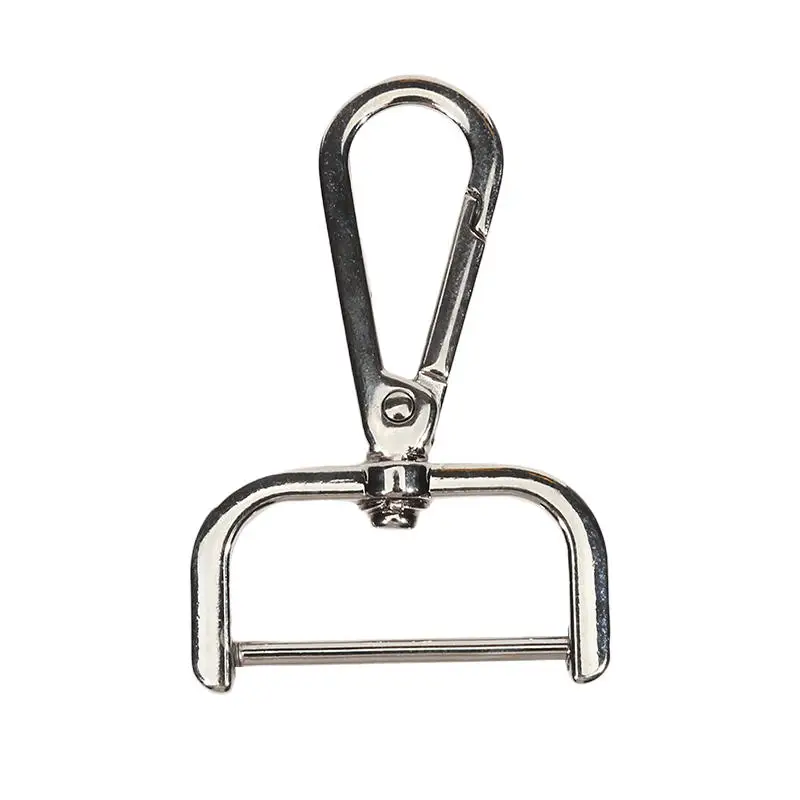Versatile Detachable Rotating Buckle Keychain with Alloy Lobster Clasp