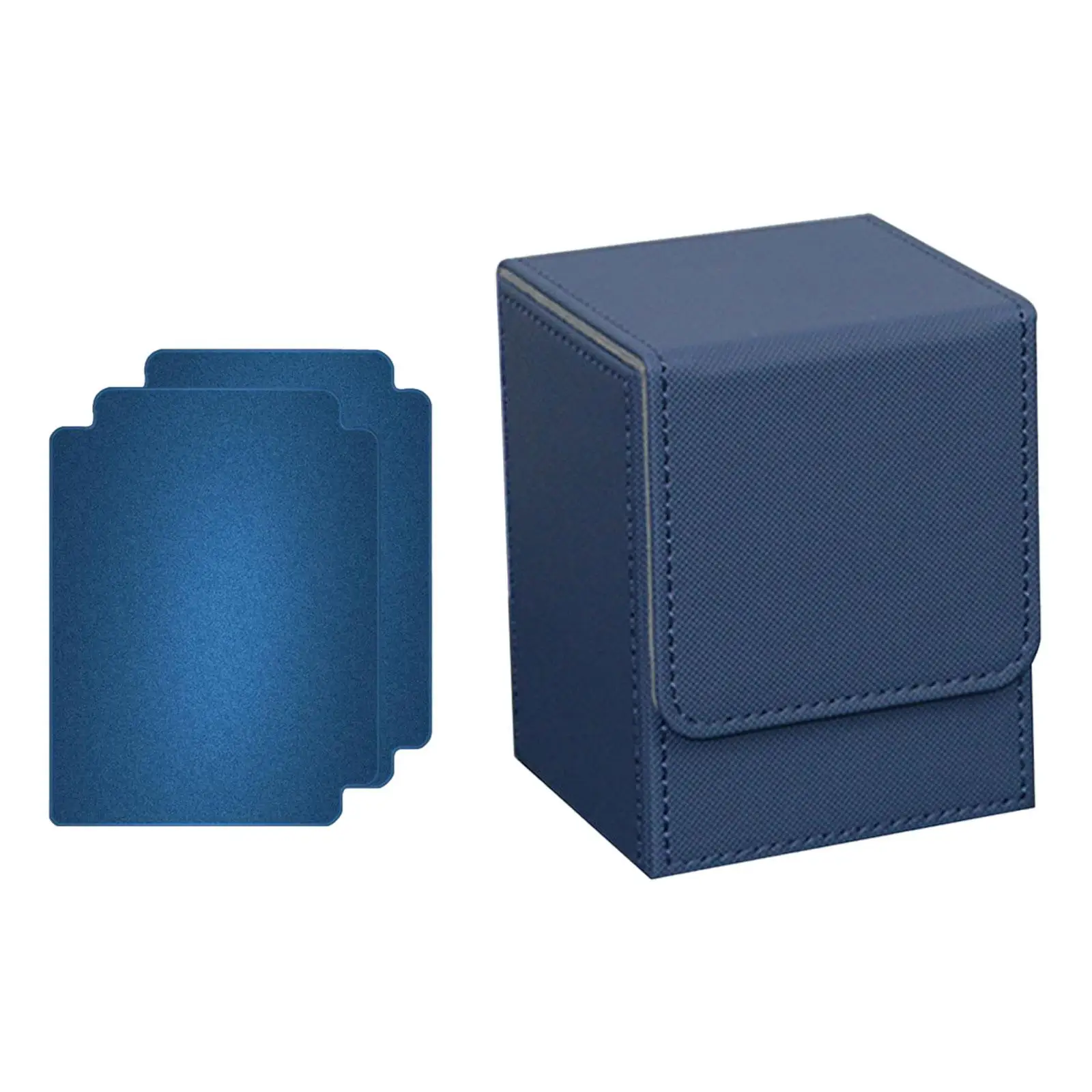 Premium Lightweight Trading Card Deck Box - Durable Holder for 100 Collectible Cards