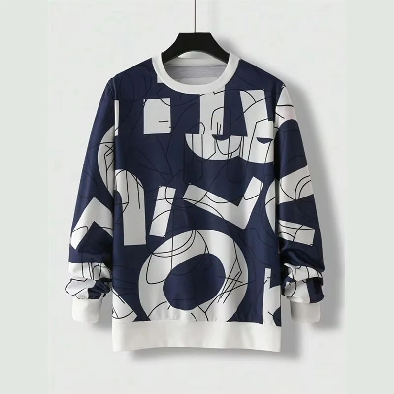 남성용 Y2K 스트리트웨어 스웨트셔츠 하라주쿠 스타일 레터 프린트 풀오버 후디 그래피티 그래픽 봄 패션