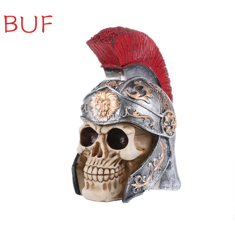 

Decoration Home Statues & Sculptures Handcrafted Resin Skull Figurine - Perfect Crafts Piece for Home and Office Decor