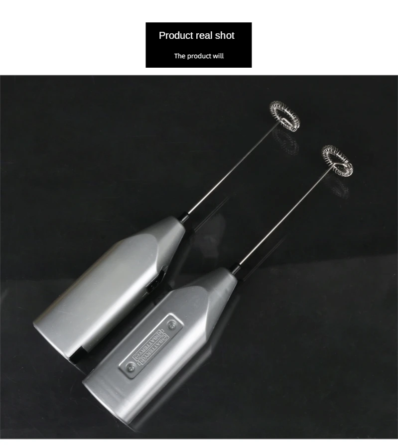 Description Picture 4 of itemElectric Milk Foamer Coffee Maker Hand Mixer Cappuccino Ground Foam Blender Egg Beater Type Convenient Small Power