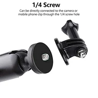 Motorcycle Handlebar Mount Aluminum Alloy Bike Holder For GoPro Hero 13 12 11 10 9 8 Insta360 DJI Osmo Action Camera Accessories 4