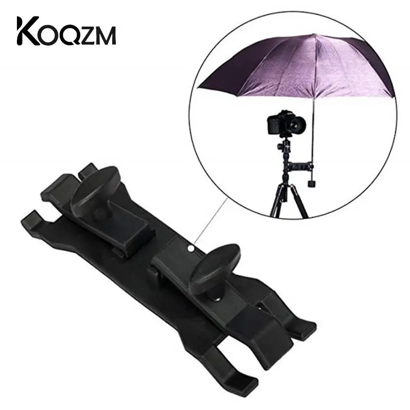 

1Pcs Umbrella Holder Clip Portable Outdoor Camera Tripod Umbrella Holder Clamp Bracket Stand Clamp Photography Accessory