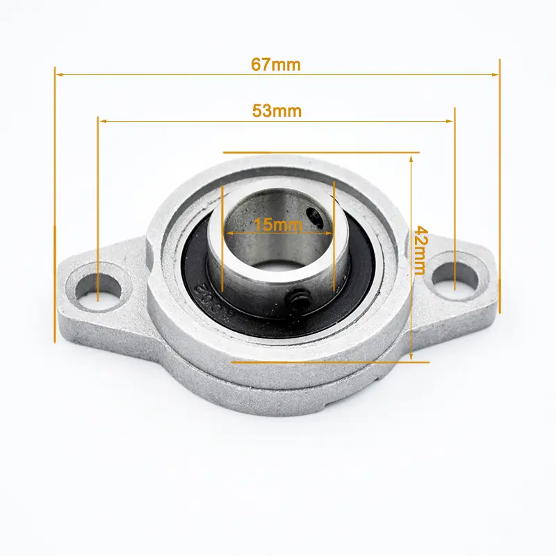 2pcs Pillow Block Bearing KP08 KP000 KP001 KP002 KP003 KFL 08 000 001 002 003 004 8mm 10mm 12mm 15mm 17mm 20mm Mounted Bearings image 15