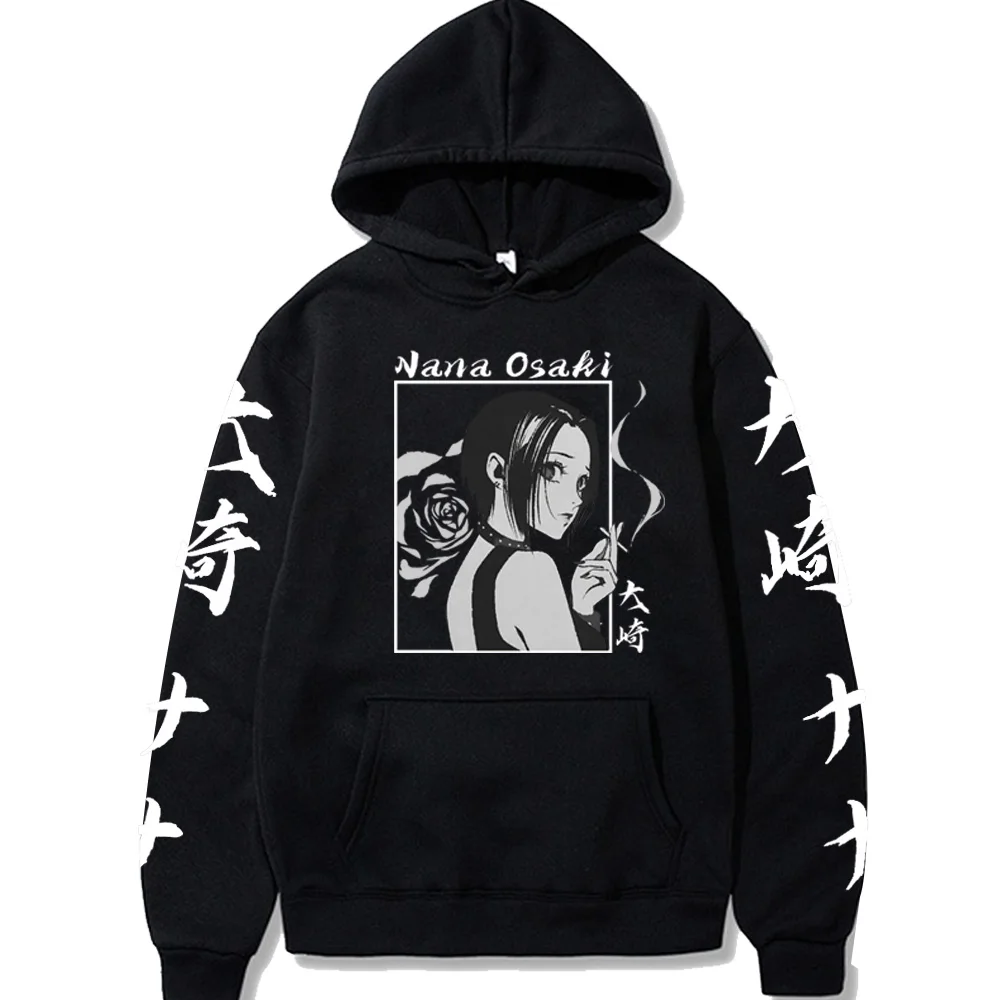 

Japanese Anime Nana Osaki Print Unisex Long Sleeve Pullover Sweatshirt Hoodie Clothes