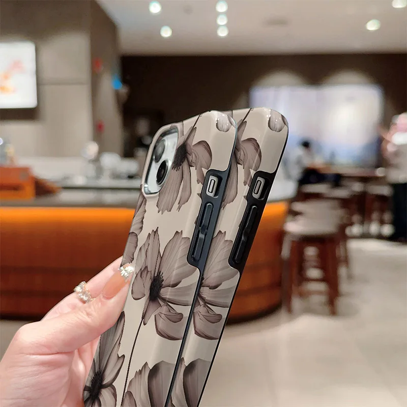 Lovers' Ultimate Double-Layer Full Edge Protection Phone Case