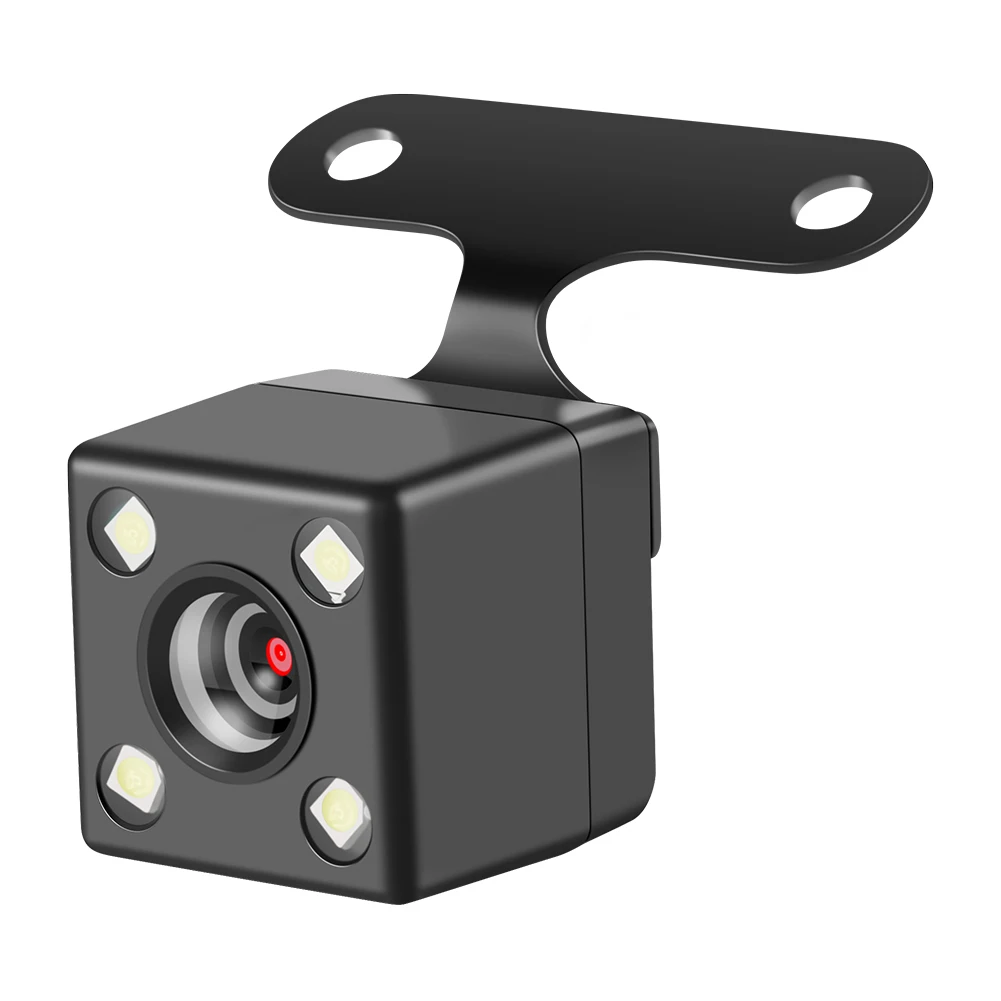 5 Pin HD Car Rear View Camera Night Vision 4 LED Video Rear View Camera Wide Angle with Video Extension Cable