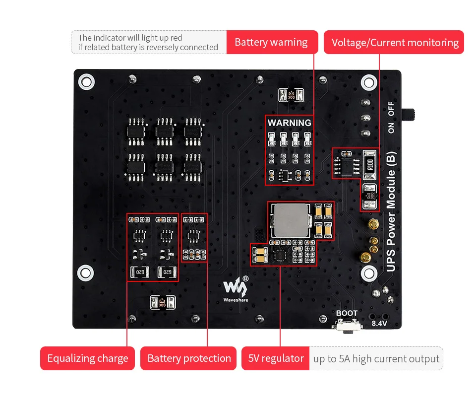 UPS   (B),  , 5V    ġ, 5A ,   Ŀ