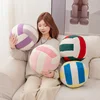 20-24cm Simulation Volleyball Ball Plush Toy Cute Volleyball Props Pillow Accompany Kids Soft Gifts for Girls Boys Room Decor 3