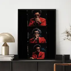 The Weeknd Waterproof Wall Decor - Versatile Self - Adhesive Poster for Any Room & Ideal Gift (Z4)
