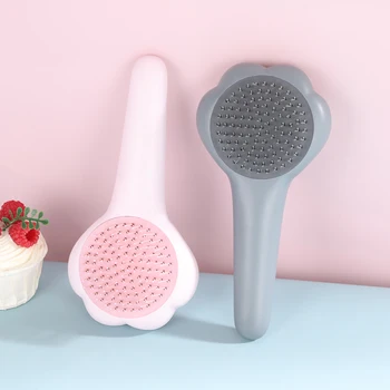 Cat Brush Dog Brush for Shedding Grooming, Dog Grooming Brush Pet Brush for Semi-Short to Semi-Long Hair