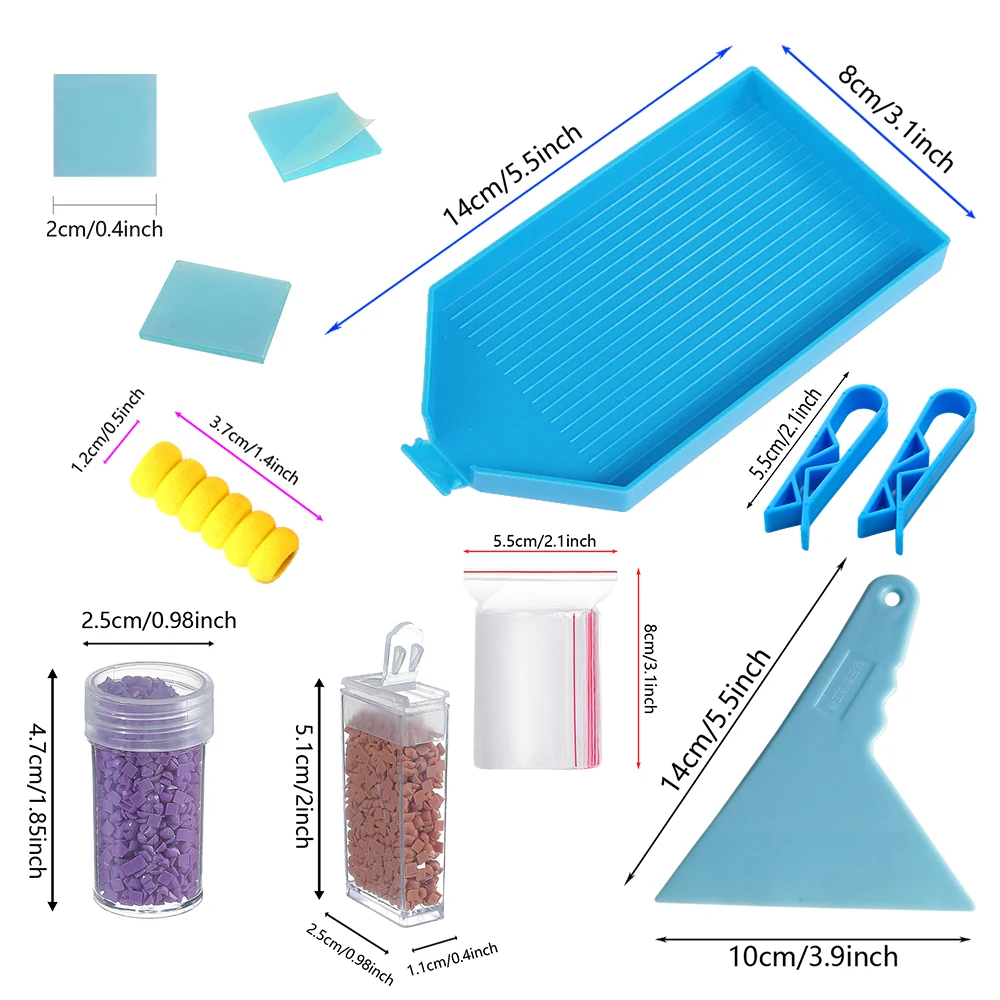 diamond painting storage box accessories diy kit with bottles tray pen wax putty stickers tools set mosaic container accessory 3 Diamond Painting Storage Box Accessories DIY Kit with Bottles Tray Pen Wax Putty Stickers Tools Set Mosaic Container Accessory 3