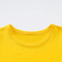 Summer Children's Clothing Cute Cartoon Bear Comfortable Baby Round Neck Sleeveless T-Shirt Boys And Girls Yellow Top 3